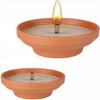 Bispol - Open Ceramic Candle Holder C004 - 1 Pc.