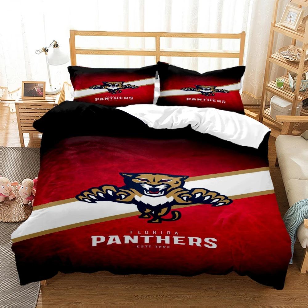 

Постільна білизна з ковдрою з мультфільму для хокею на льоду, м яка ковдра та наволочки для підлітків, дітей, односпальна, двоспальна, королівська, суперкоролівська AU Single 140x210cm