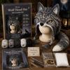 Crochet Starter Kit Fantasy Hood Kit, Cute Animal Hat DIY Dragon Unicorn Creative Gift for Crafters Skull Earflap Craft Adults, Handmade Halloween