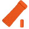 Outdoor Camping Inflatable Mattress Sleeping Pad With Pillows Ultralight Air Mat Built In Inflator Pump Hiking