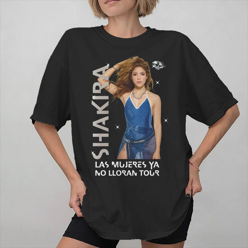 Shakira 2026 Tee Shirt for Unisex Women New Arrival T Shirts Cotton Clothing