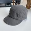 Berretto Giapponese a Visiera Corta Monocolore Asciugatura Rapida Lavato Uomo Donna Nuovo Traspirante Street Morbido Top Berretto da Baseball a Visiera Corta