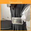 Trendy Small Square Bag With Decorative Stitching For Casual Outings And Shopping