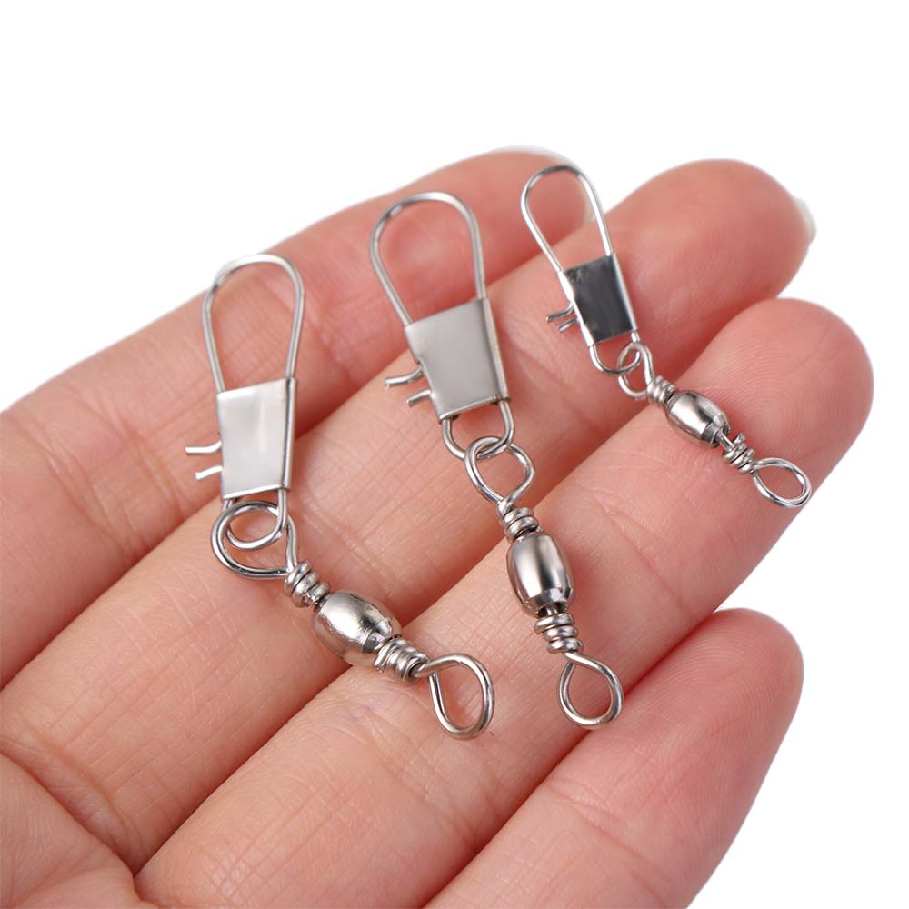 Stainless Steel Fishing Connector Pin High Strength Snap Swivel Fishing Fishing Tackle
