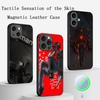 Anime Skibidi TV hot poster pattern Phone Case For iPhone 17 16 15 14 13 12 Plus Pro Max High-end Luxury Magsafe Sheepskin