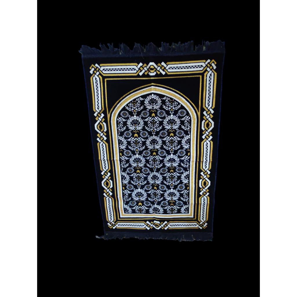 @ Muslim Traditional Velvet Prayer Mat Flower Design Jaanamaz 70x110 MJ-240-60%OFF