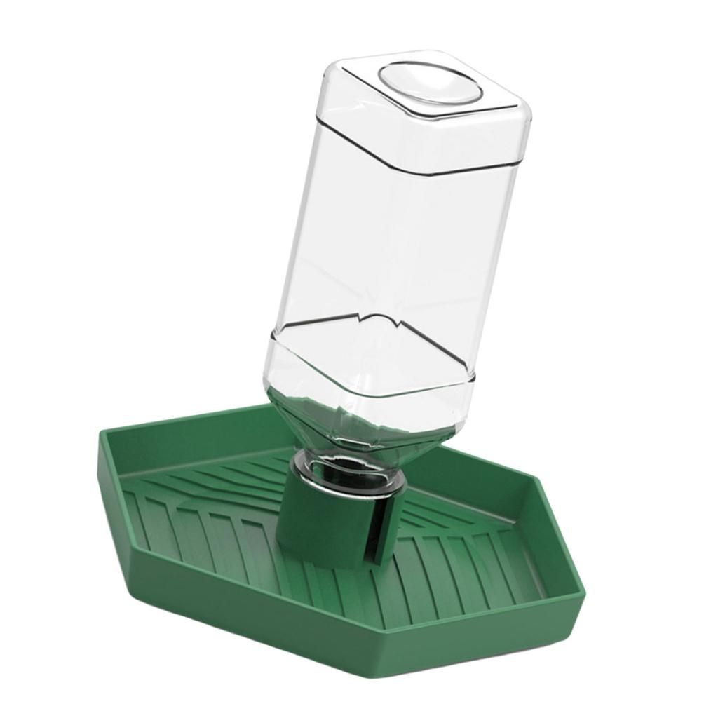 Removable Food and Water Feeding Bowl for Bearded Dragons Reptiles Water Dispenser Automatic Water Feeder for Reptiles