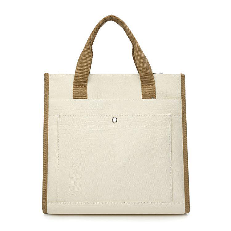 Waterproof Nylon Handbag with Customizable Print Design