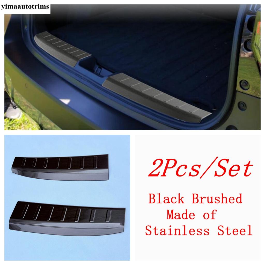Rear Trunk Bumper Door Sill Guard Plate Anti-Scratch Protector Cover Trim Stainless Steel Accessories For Nissan Kicks 2025 2026