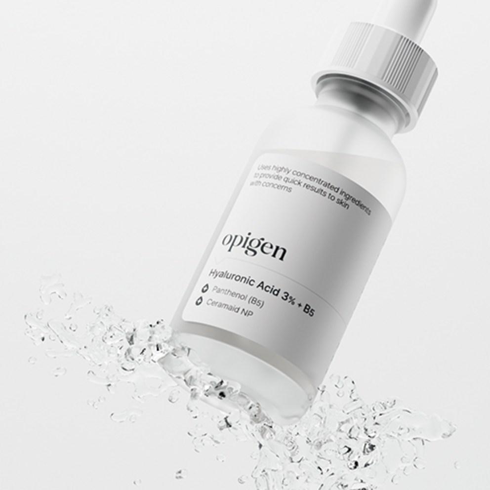 OFFIGEN Low Molecular Hyaluronic Acid 3% + B5 Ampoule Fast-Absorbing Hydrating Serum, 30ml, 1 piece