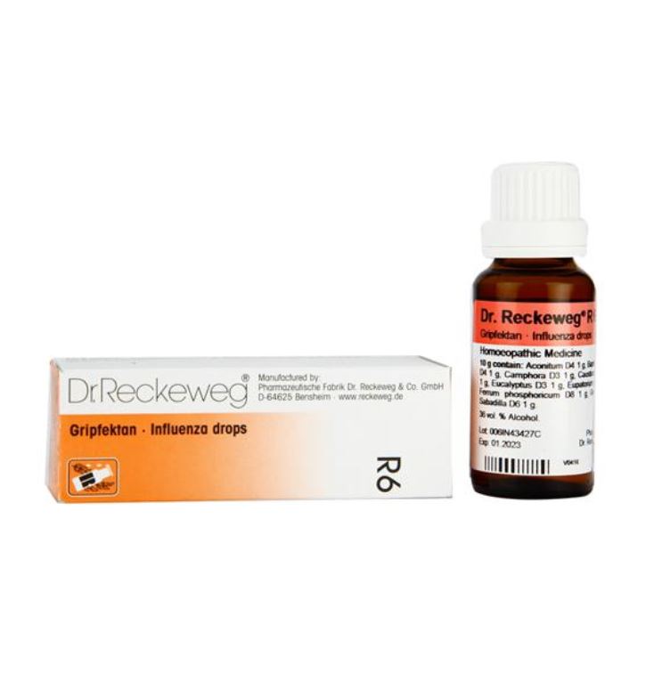 

доктор. Reckeweg R6 Influenza 22 мл крап