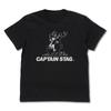 COSPA Yurucamp X Captain Stag T-Shirt Black M Size