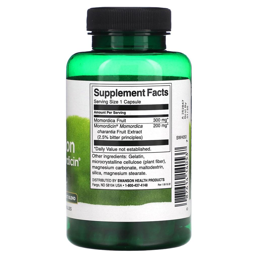 Bitter Melon with Momordicin, 120 Capsules