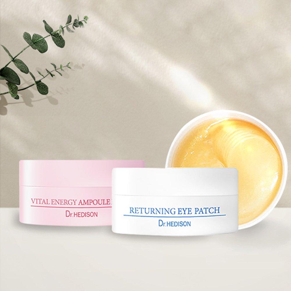 1+1 Dr.HEDISON Returning Eye Patch + Vital Energy Ampoule Patch (120 Sheets In Total)