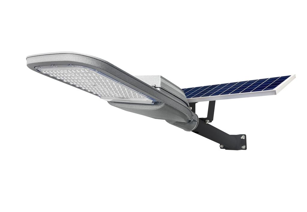 Led Solar Street Lamp 300W 6000K 3000Lm + Holder + Panel - E+29-0052Sll