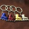 Mini Roller Skates Charm Pendant Car Keychain Key Ring Holder Bag Ornament Gift