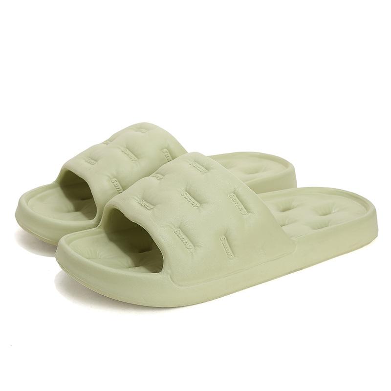 Hollow quick-drying bathroom bath cool slippers women's summer new home home non-slip men's trend