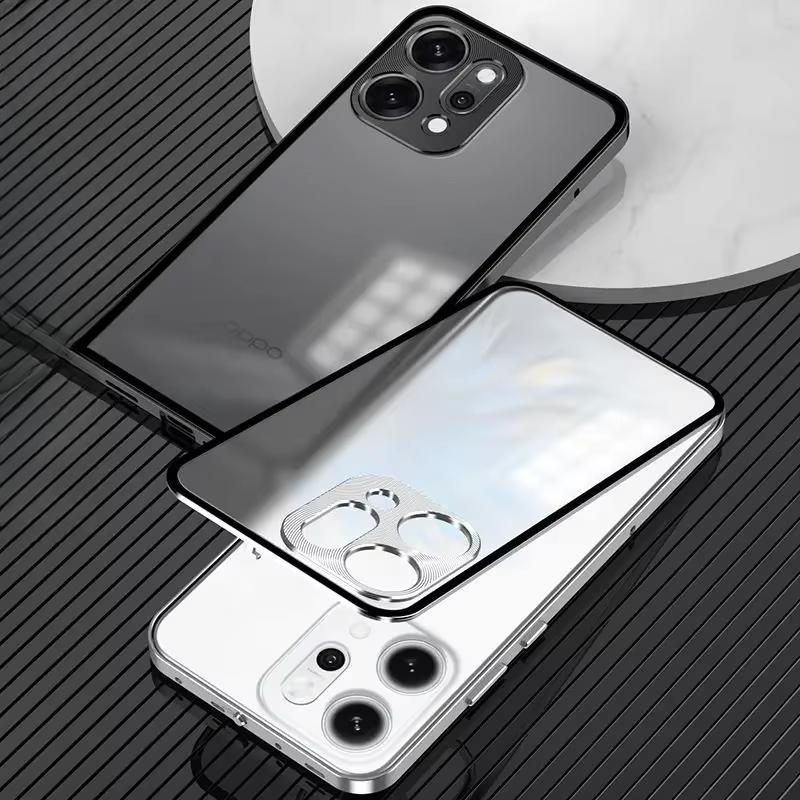 For OPPO Reno 14 Pro Aluminium Alloy Metal Frame Case For OPPO Reno14 Pro Protect Heat Dissipation Shell Phone Cover Bumper