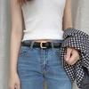 Women'S Thin Belt Green Student Simple Decoration Summer With Jeans Belt Women