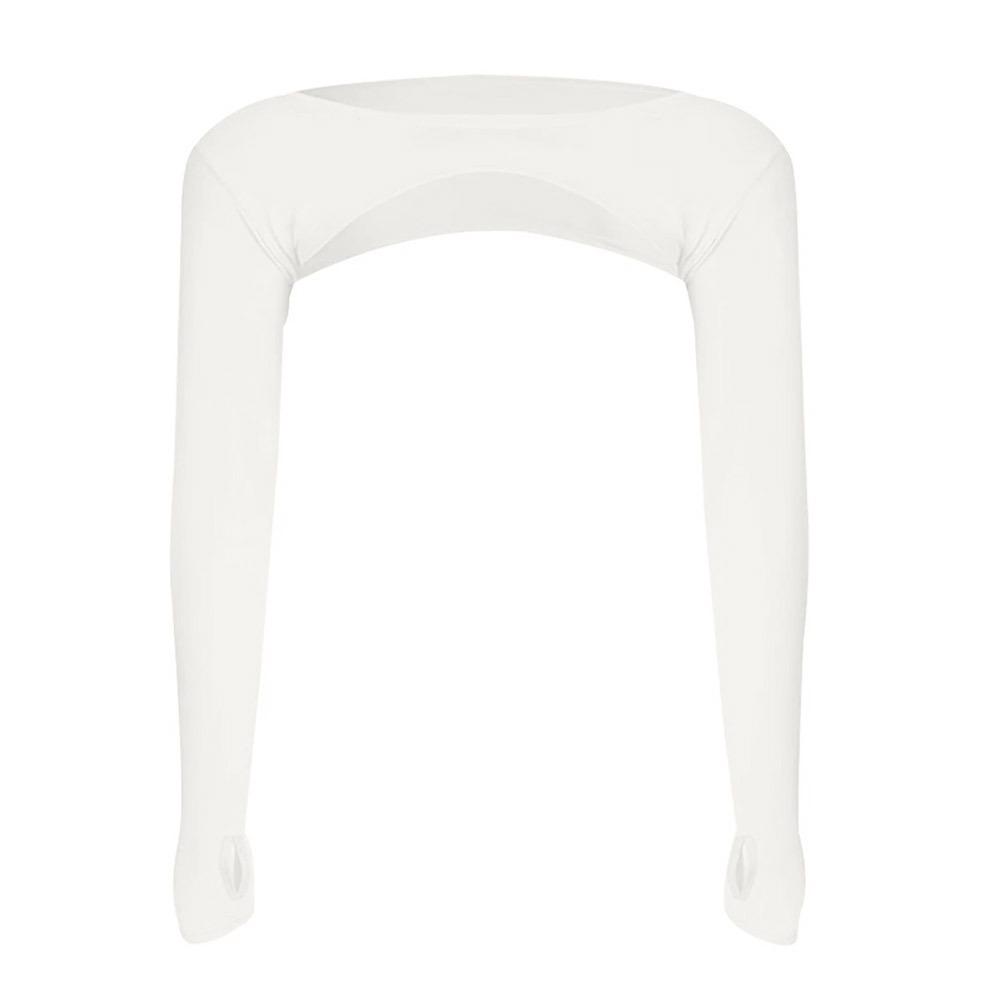 UV Protection Elastic Raglan Sleeve Shawl Ice Silk Arm Sleeves  Cycling Golf  Running Sports