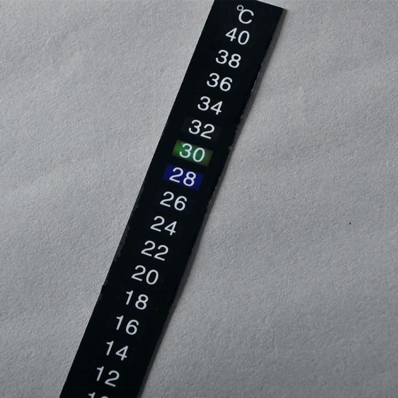 Aquarium Temperaturaufkleber LCD Temperaturmessung 10-40 ℃ Aquarium Wassertemperatur Messpflaster Aquarium Werkzeug