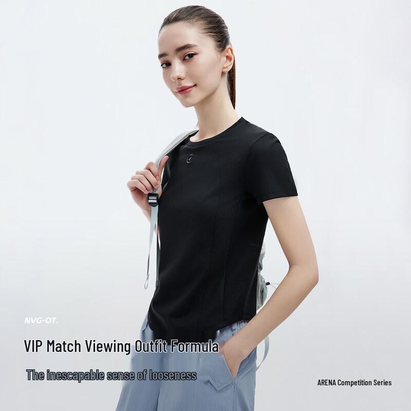 Navigare Women's Lightweight Slim Fit Short-Sleeve T-Shirt