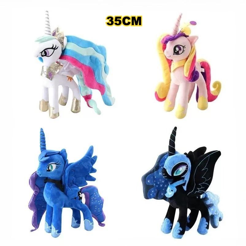 30/35CM My Little Pony Plush Toys Discord Cheerilee Twilight Sparkle Pinkie Pie Fluttershy Rainbow Dash Soft Stuffed Unicorn Toy