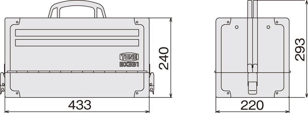 TONE Tool Set TSH330BK Drive Black Contents 54 Points 9.5mm (3/8")