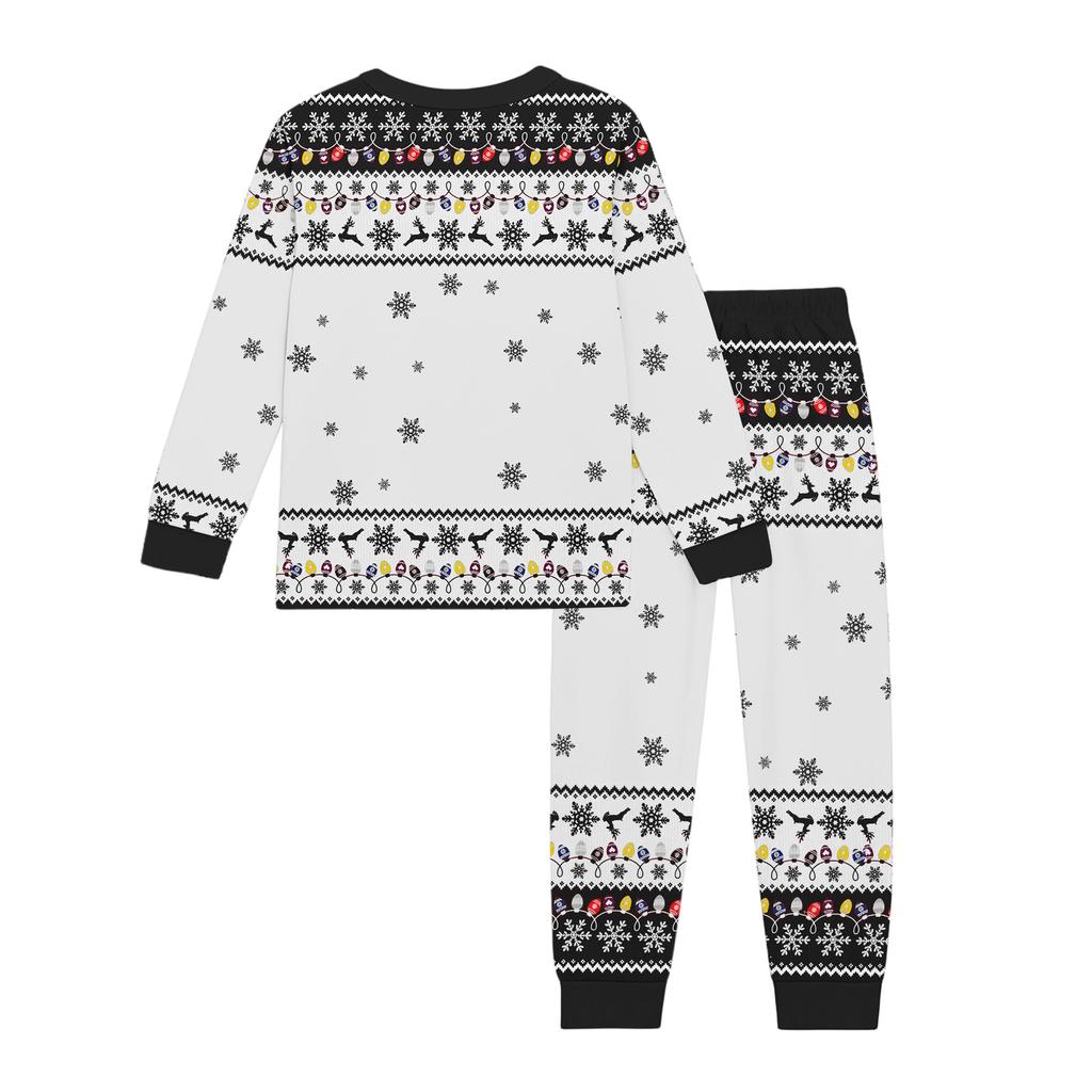 Girls Pants Set Kids Tee Shirt 2PCS Long Sleeve Cartoon Clothing Outfit