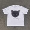 Men's Fashionable Printed Knitted Short Sleeved T-shirt, Versatile and Casual, Suitable for Outdoor Activities