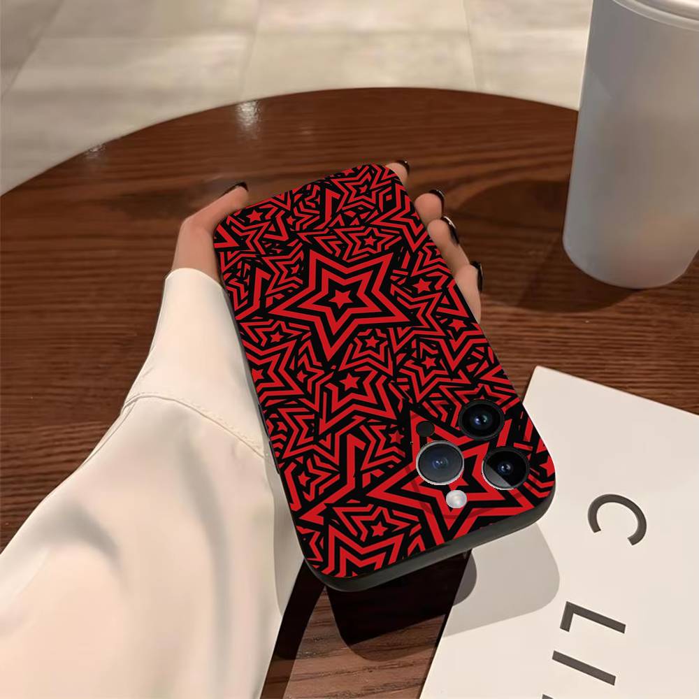 

P-Persona5 Joker Phone Case For iPhone 17,16,15,14,13,12,11,Pro,X,Xs,MAX,Plus TPU Soft To Skin-friendly Cover iPhone14