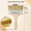 Nylon Bristle Art Brush with Wood Handle for Oil Painting