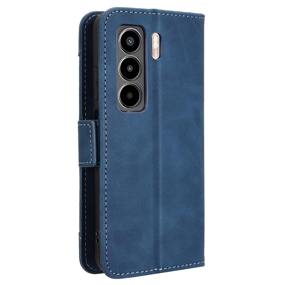 For Itel Power 70 4G Leather Case Phone Wallet Cover with Multiple Card Slots