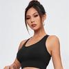 Nahtloser Bügelloser Gepolsterter Sport-BH Stoßfest Schnelltrocknend Für Damen Fitness Workout