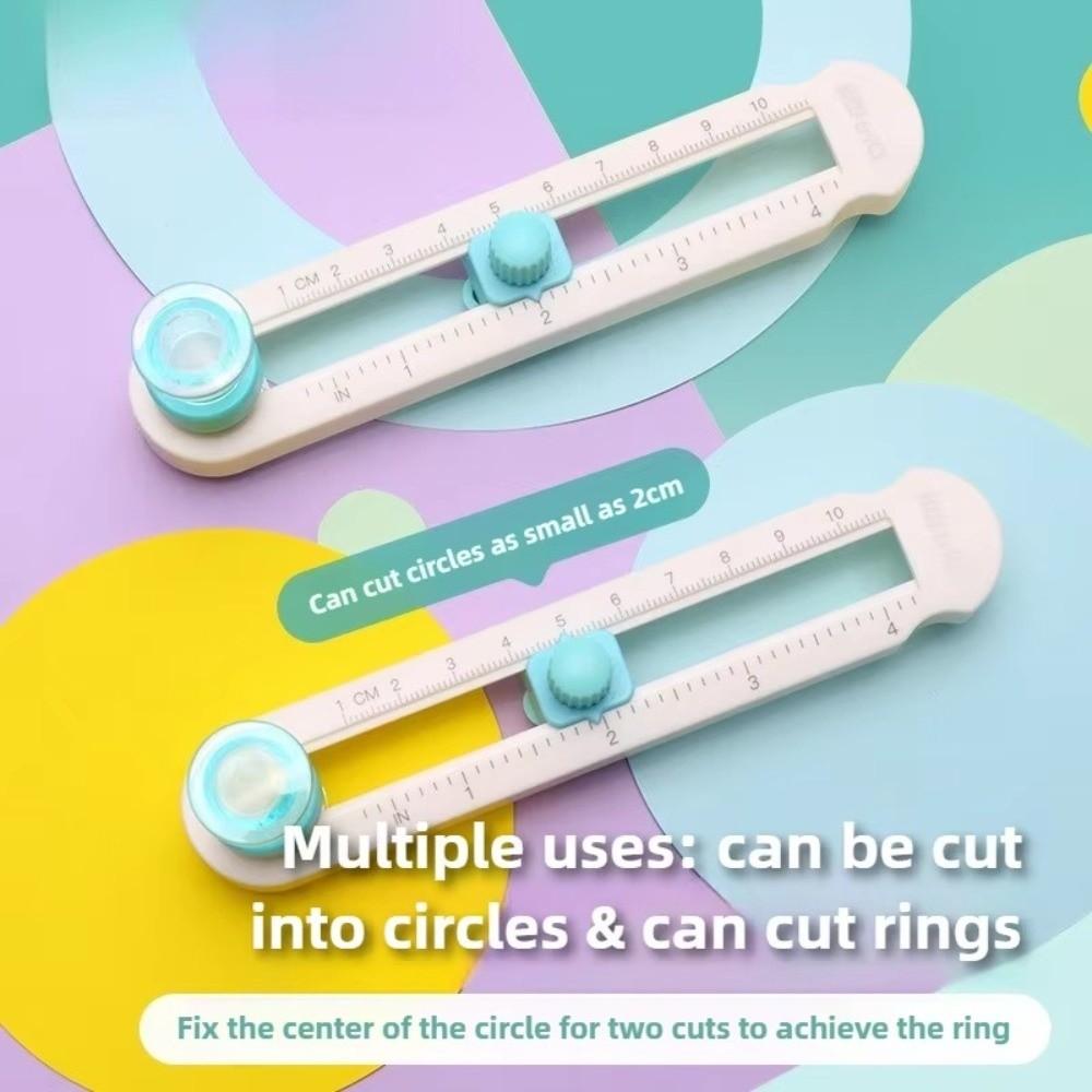 Multifunctional Rotating Compass Cutting Tool Home DIY Round Gauge New Durable Paper Trimmer