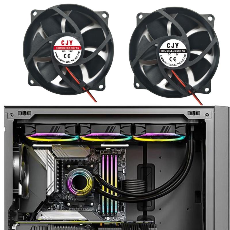 Powerful 90mm Computer Cooling Fan For Gaming PC Servers Heat Dissipation Computer Router CPU Cabinet Accessories