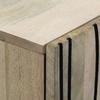 Sideboard White 60 x 33.5 x 75 cm Solid Mango Wood
