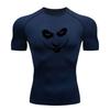 Men's Compression Fitness Sports T-Shirt, Horrible Joker Fac