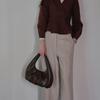 Roh Seoul Lua Shoulder Bag Umber