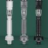 Bathroom Sink Drain Set 2 in 1 Flexible Drainage Pipe for Hotel Kitchen Home White