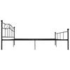 Black Metal Bed Frame 180*200 Cm