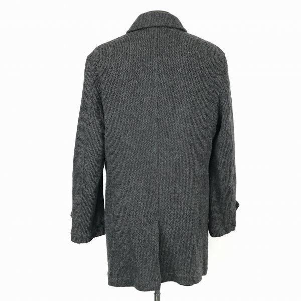 MORGAN HOMME/Wool Balmacaan Coat/Men’s M/Gray/(USED)