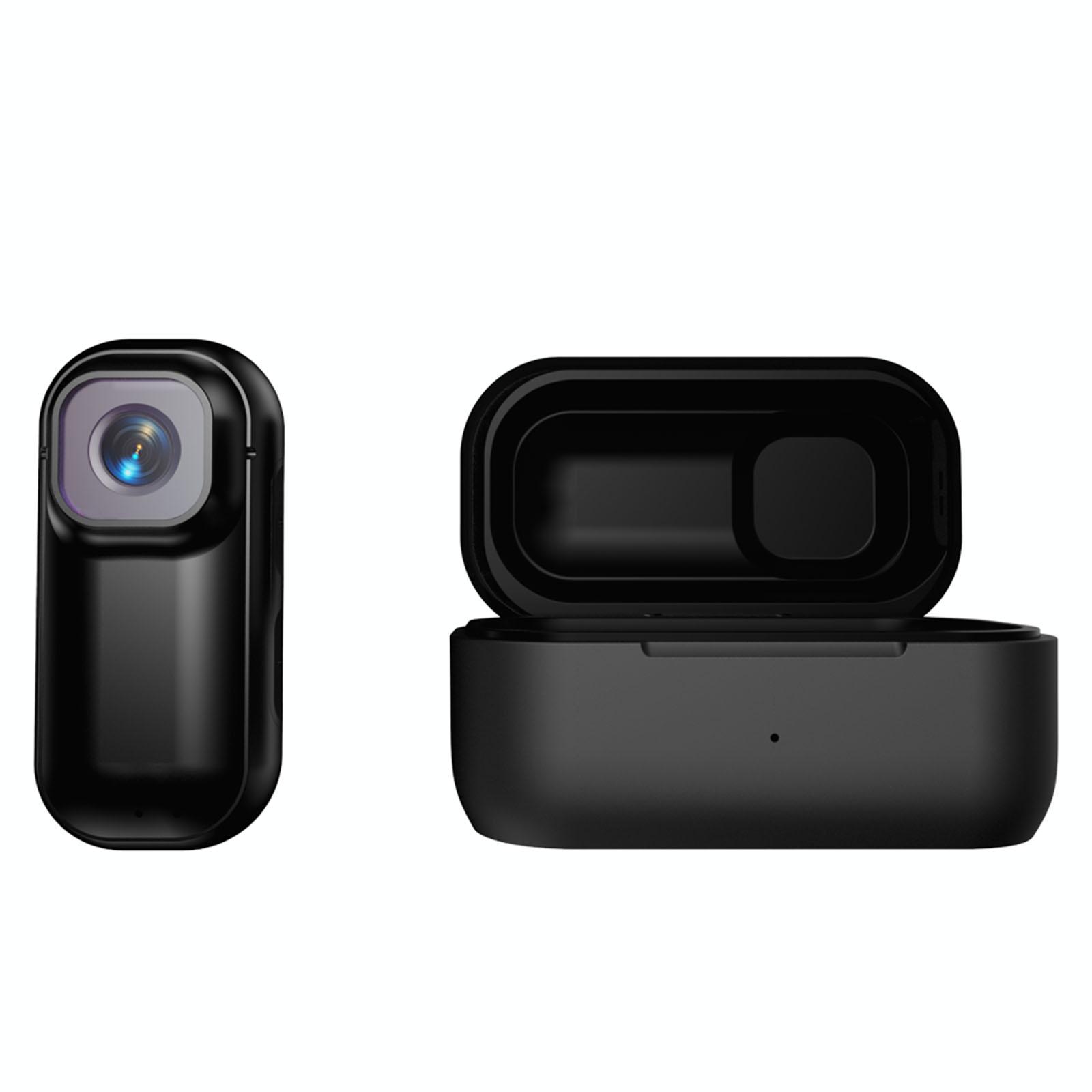 

4K HD Thumb Camera Lightweight Wide Angle Action Cameras Waterproof Portable Video Recorder for Diving Cycling Hiking & Travel чорний