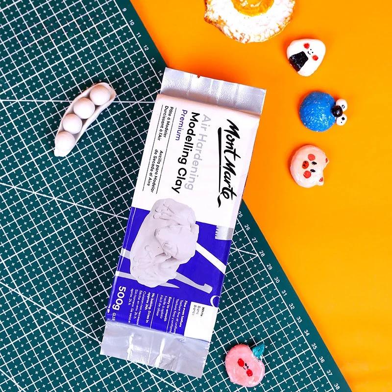 500g Professional Soft Clay No-bake Shaping Clay DIY Handmade Polymer Clay Ceramic Doll Stone Sculpture Art Prototype Material