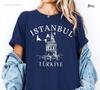 Istanbul T Shirt Turkey Travel Crewneck Long Or Short Sleeves