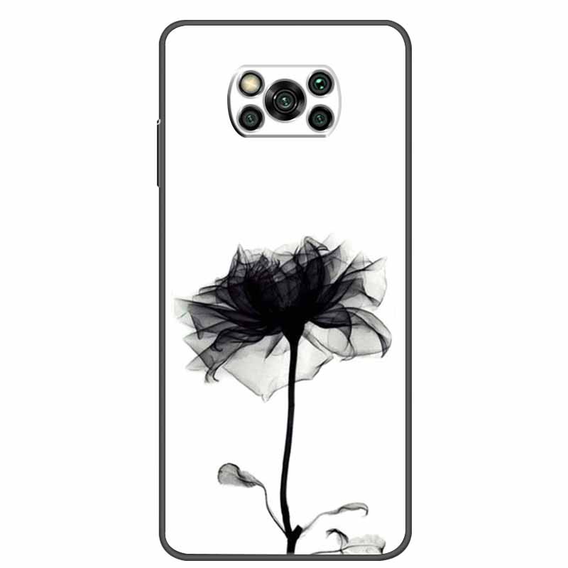 For Poco X3 Pro X3 NFC Case Fashion Soft TPU Silicone Back Cover For Xiaomi Poco X3 NFC Case Shockproof Coque PocoX3 X 3 X3Pro