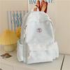 Schoolbag new large-capacity schoolbag female high school students simple and versatile campus backpack niche high-value travel backpack