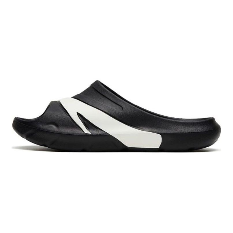 Anta C37 Series Soft Sole Comfortable Non-Slip Slide Sandals Men Footwear Black 912428592-1