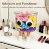 Cartoon Big Eyes Desktop Storage Box Mini Cosmetic Storage Box  Desktop Organization
