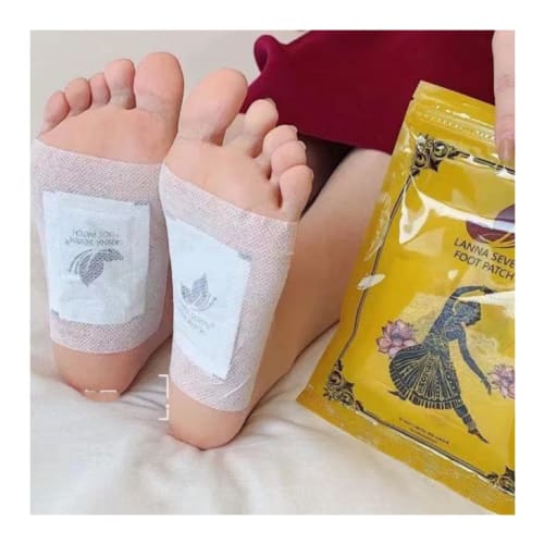 

Foot Sheets, Tree Sap Patches, Turn Brown the Next Day After Applying, 150 Sheets (75 Uses), Decorative